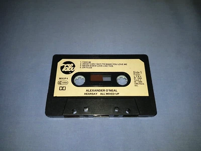 ALEXANDER O'NEAL HEARSAY ALL MIXED UP CASSETTE TAPE ALBUM (NO INLAY #25) - Image 1 of 2
