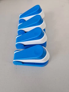 Heftgerät / Bürotacker • Klammerlos • Himmelblau-Edition • 4er-Pack - Bild 1 von 1