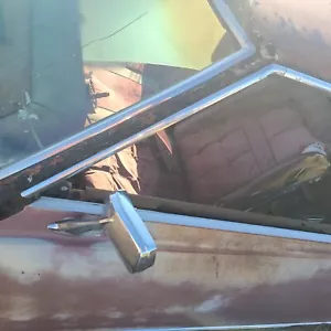 1970 FORD THUNDERBIRD LEFT "A" Pillar Molding DRY DESERT WESTERN PART 1969 1971 - Picture 1 of 16