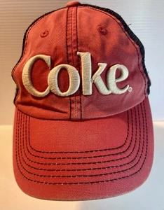 Cappello berretto camionista coca cola baseball vintage autentico ricamato logo ufficiale coca cola - Foto 1 di 7