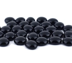Buntglas Heißglas Fixiersystem 96 Kieselsteine schwarz Oceanside 1009 SF Edelsteine - Bild 1 von 1