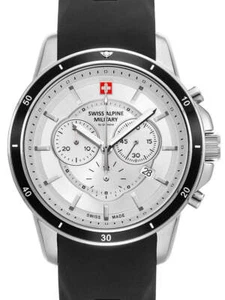 Swiss Alpine Military 7089.9832 Chronograph Mens Watch 44mm 10ATM - Picture 1 of 5