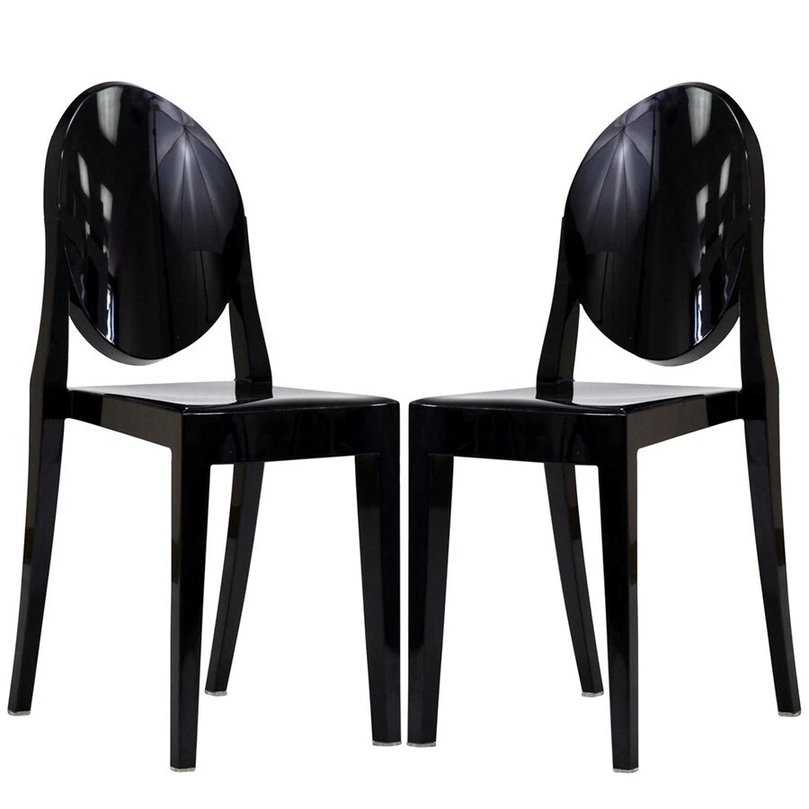 Modway Furniture Casper Dining Chairs Set Of 2, Black - EEI-906-BLK - Image 1 of 1