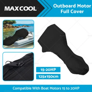 15HP - 20HP Full Outboard Boat Motor Engine Cover Dust Rain Protector Waterproof - Picture 1 of 11