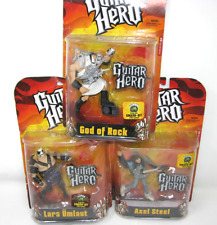 McFarlane Toys Guitar Hero 3 Figure Lot Axel Steel Lars Umlaut God of Rock