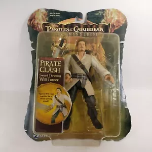 Pirate Clash Sword Thrusting Will Turner Pirates Of The Caribbean Figure Zizzle - Picture 1 of 9