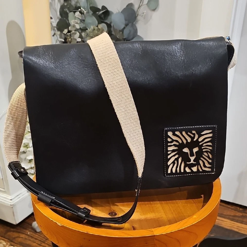 Bolso Mensajero ANNE KLEIN Cierre con Solapa Raro De Colección Foto 1 de 4