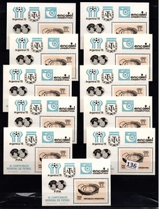+ 11X ARGENTINA - MNH - SPORTS - SOCCER- 1978 - FIFA - Picture 1 of 1