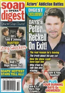 Soap Opera Digest Aug 6, 2012 PETER RECKELL-ERIC MARTSOLF-MICHELLE STAFFORD-Y&R - Picture 1 of 1