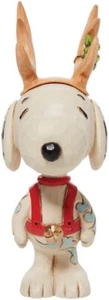 Peanuts Jim Shore Snoopy Renna Mini 6010327 - Foto 1 di 1