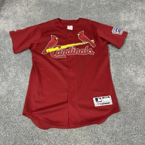 Camiseta de Colección Rara Cardenales de San Luis Majestuosa Pequeña Liga Talla M Roja - Imagen 1 de 10