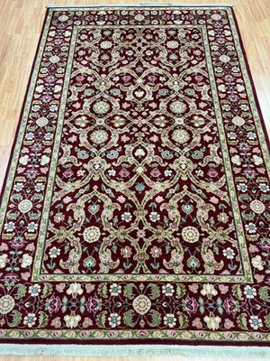 5'9" x 9'1" New Karastan Tab riz Design Oriental Rug - Full Pile - Made in USA - Image 1 of 4