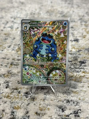 💎 Pokémon Seismitoad 105/086 Illustration Rare Black Bolt English NM - Image 1 of 4