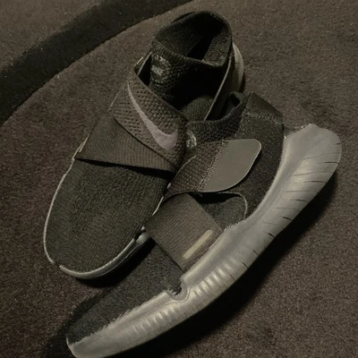 Nike Free Run Motion Flyknit Tenis Negros De Colección Nike Correr Para Mujer Talla 9 Foto 1 de 4