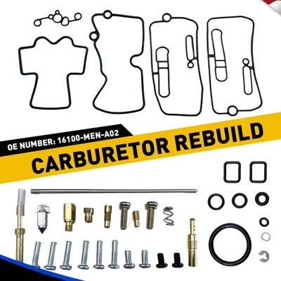 Kit de reconstrucción de reparación de carburador para Honda CRF250X CRF250R 2004-2017 CRF450R Foto 1 de 4