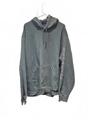 Dickies Men’s 2XLT Pullover Hoodie Sea Green Sleeve Spell out - Image 1 of 4