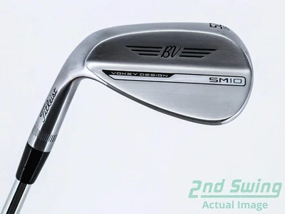 Mint Titleist Vokey SM10 Tour Chrome Wedge Gap GW 52° Steel Wedge Flex Left 35.7 - Image 1 of 4