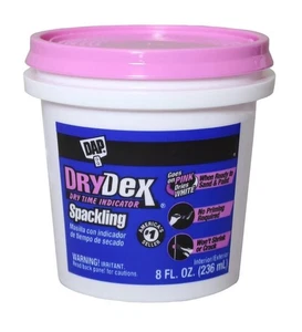 Dap 12328 DryDex Spackling Interior/Exterior, 1/2-Pint - Picture 1 of 4