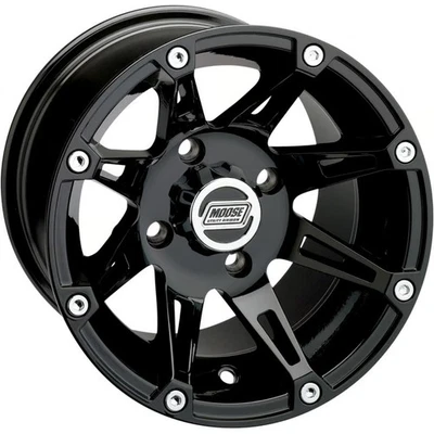 Snowmobile Moose 387X Wheel - 14x7 - 4+3 Offset - 4/156 - Preto ATV/UTV - Imagem 1 de 3