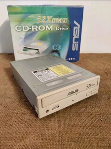 ASUS 52X CD-S520/A4 CDS520A4 CD-RW Computer Vintage Disk Drive IDE 5,25" ✅ - Foto 1 di 6