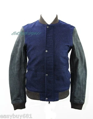 A|X ARMANI EXCHANGE WOOL LEATHER JACKET BRAND NEW 100% AUTHENTIC SZ S - Image 1 of 4