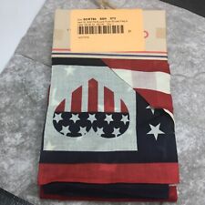 Junk Food Striped Flag Star Patchwork Bandana 2 in Pack New Free Ship 4201