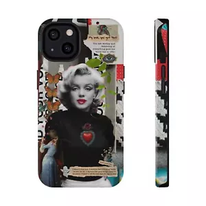 Marilyn Monroe Positividad Citas Collages Arte Estuches Resistentes a Impactos - Imagen 1 de 69