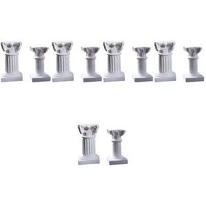 5 PCS Leuchter-Ornament Votivkerzenhalter Römische Säulen Und Pfeiler - Bild 1 von 12