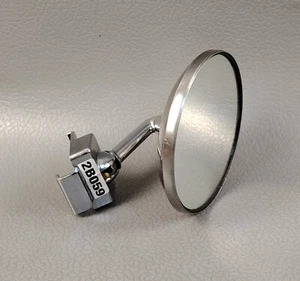 RETRO CLASSIC VINTAGE CARS SIDE MIRROR CHROME OEM ROUND SHAPE RH - Picture 1 of 12