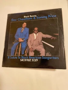 DOC CHEATHAM & SAMMY PRICE - Black Beauty ~ SACKVILLE 3029 [Mint Sealed] - NICE - Picture 1 of 3