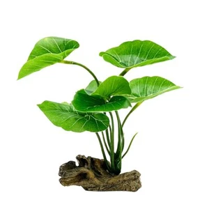 Fish Tank Decor Aquarium Decorations Ornaments Betta Leaf pad Hammock 6inch P... - Picture 1 of 7