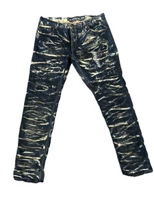 The Heritage By America 1776 Men’s Distressed Acid Wash Denim Jeans Size 40x34 - Picture 1 of 11