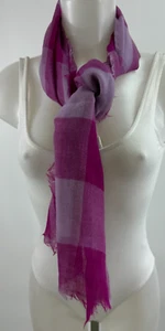 Sport craft 100% Wool Scarf Sheer Fringe 42" Square NWT $70 - Picture 1 of 3