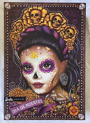 BARBIE DIA DE LOS MUERTOS DOLL 2021 DAY OF DEAD New Factory Sealed Ships Fast - Image 1 of 4