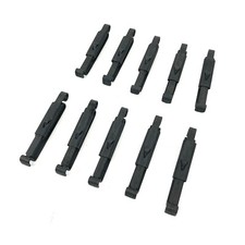 10 USGI ALICE Clips, US Military Belt Keeper Slides for Pouches, Black