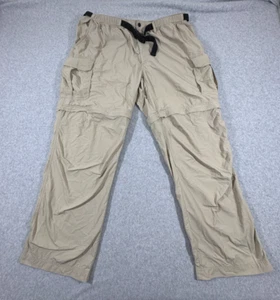 Gander Mountain Pants Mens 2XL 32 Guide Series Khaki Cargo Pockets Convertable - Picture 1 of 8