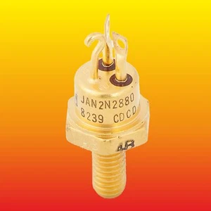 TRANSISTOR NPN 2N2880 MBR ORO SILICIO 30 W 5 A ~ FJD5553 FJD5555 - Imagen 1 de 3