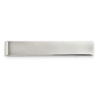 Stainless Steel Polished Tie Bar or Money Clip, 8 x 51mm