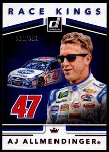 2018 Donruss Red Foil #21 A.J. Allmendinger RK /299 - Picture 1 of 1