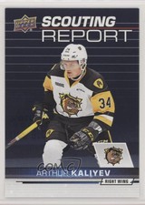 2018-19 Upper Deck CHL Scouting Report Arthur Kaliyev #SR-7