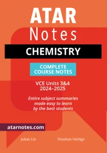 ATAR Notes VCE Chemistry Units 3&4 Notes - Picture 1 of 8