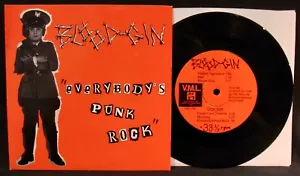 BLOOD-GIN-Rare Chicago Punk Rock-Picture Sleeve & 45-VML Records #040 - Bild 1 von 1