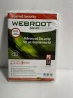 Webroot Secure Anywhere Internet Security Plus 3 Devices Windows PC Mac iOS