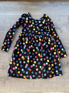 Hanna Andersson Confetti Dots Dress Size 10 140 - Picture 1 of 1