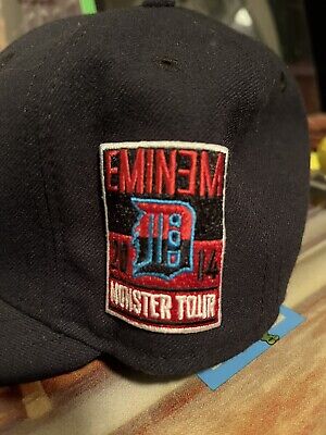 Eminem 2014 Monster Tour Fitted Detroit Hat. ...