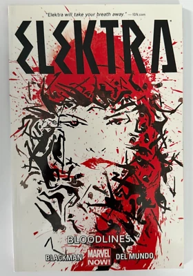 Elektra Vol. 3 TPB Bloodlines (2014) Marvel NOW! Collects Issues #1–5 Foto 1 de 4