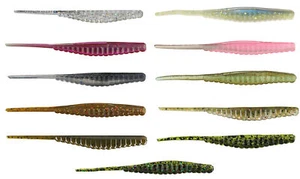 Gambler Shakey Shad 4 inch Finesse Soft Jerkbait 25pk Bass & Inshore Soft Bait - Picture 1 of 12