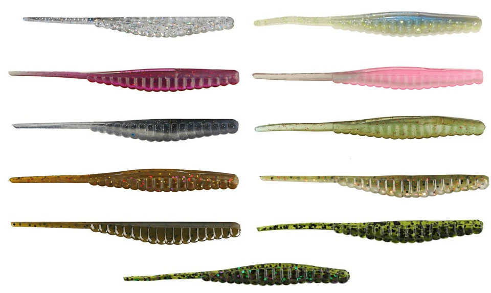 Gambler Shakey Shad 4 inch Finesse Soft Jerkbait 25pk Bass & Inshore Soft Bait - Image 1 of 1