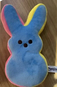 Peeps Plush Pillow Marshmallow Candy Bunny Shaped 8” Toy Easter - Picture 1 of 4