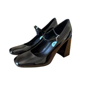 Marc Fisher Mary Jane Square Toe Block Heel Dress Pumps Size 8.5 - Picture 1 of 8